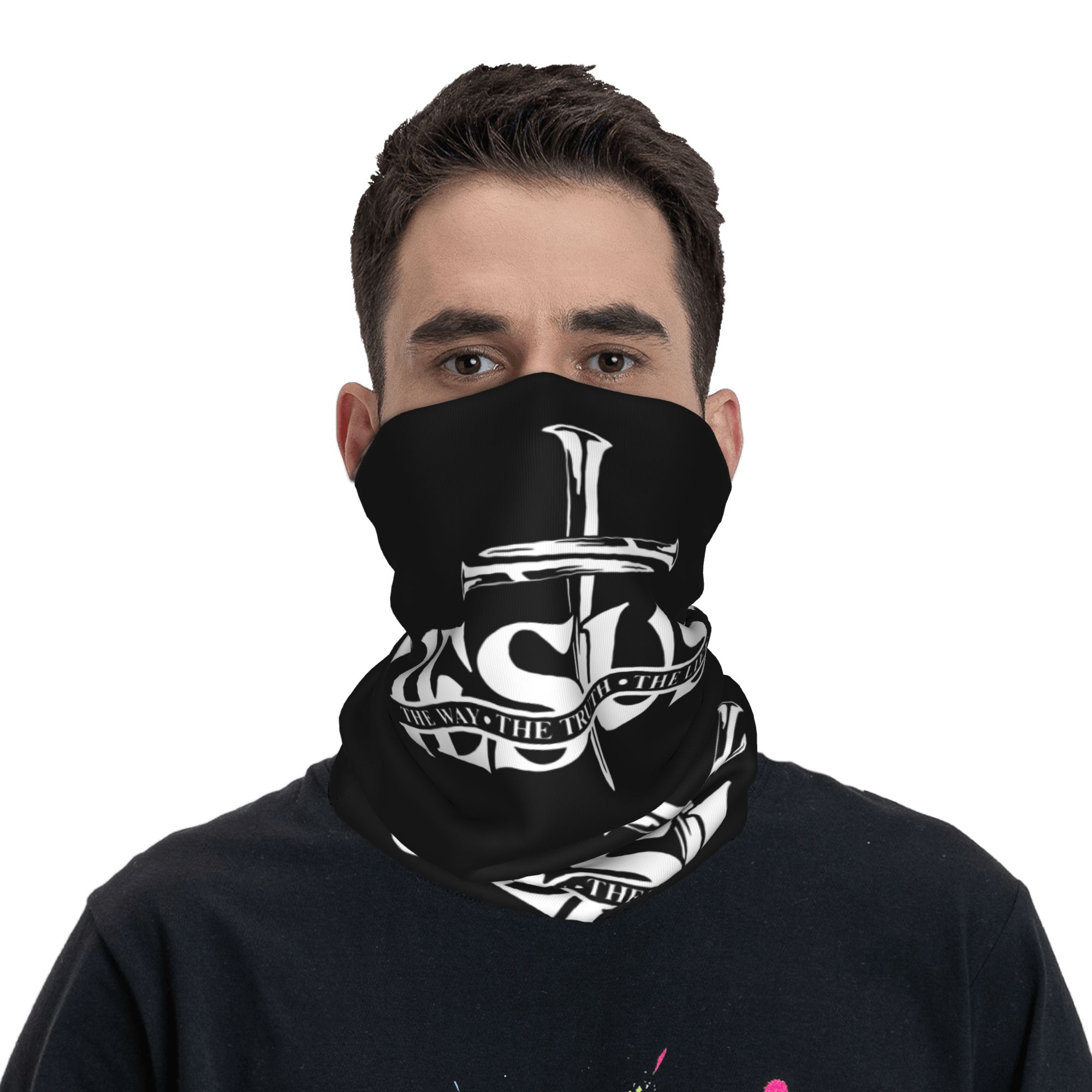 Özel İsa Yol, Gerçek, Yaşam Ba - Neck Gaiter Face Cover incelemesi ve fiyatı