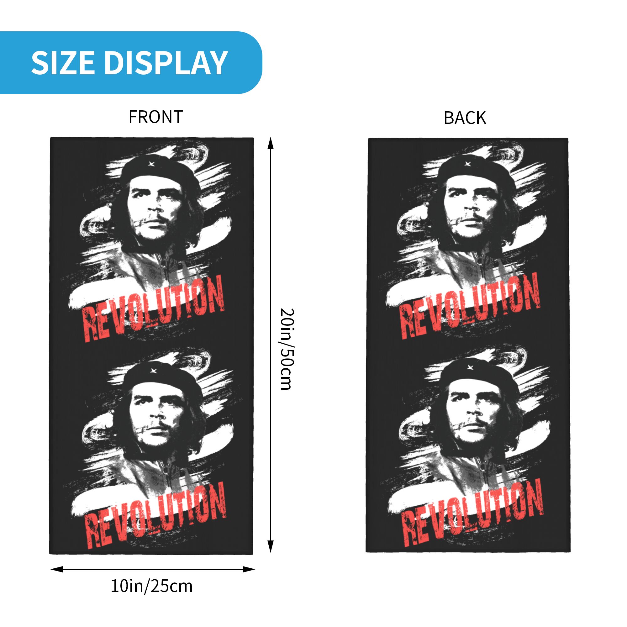Özel Che Guevara Devrim Bandan - Neck Gaiter Face Cover incelemesi ve fiyatı