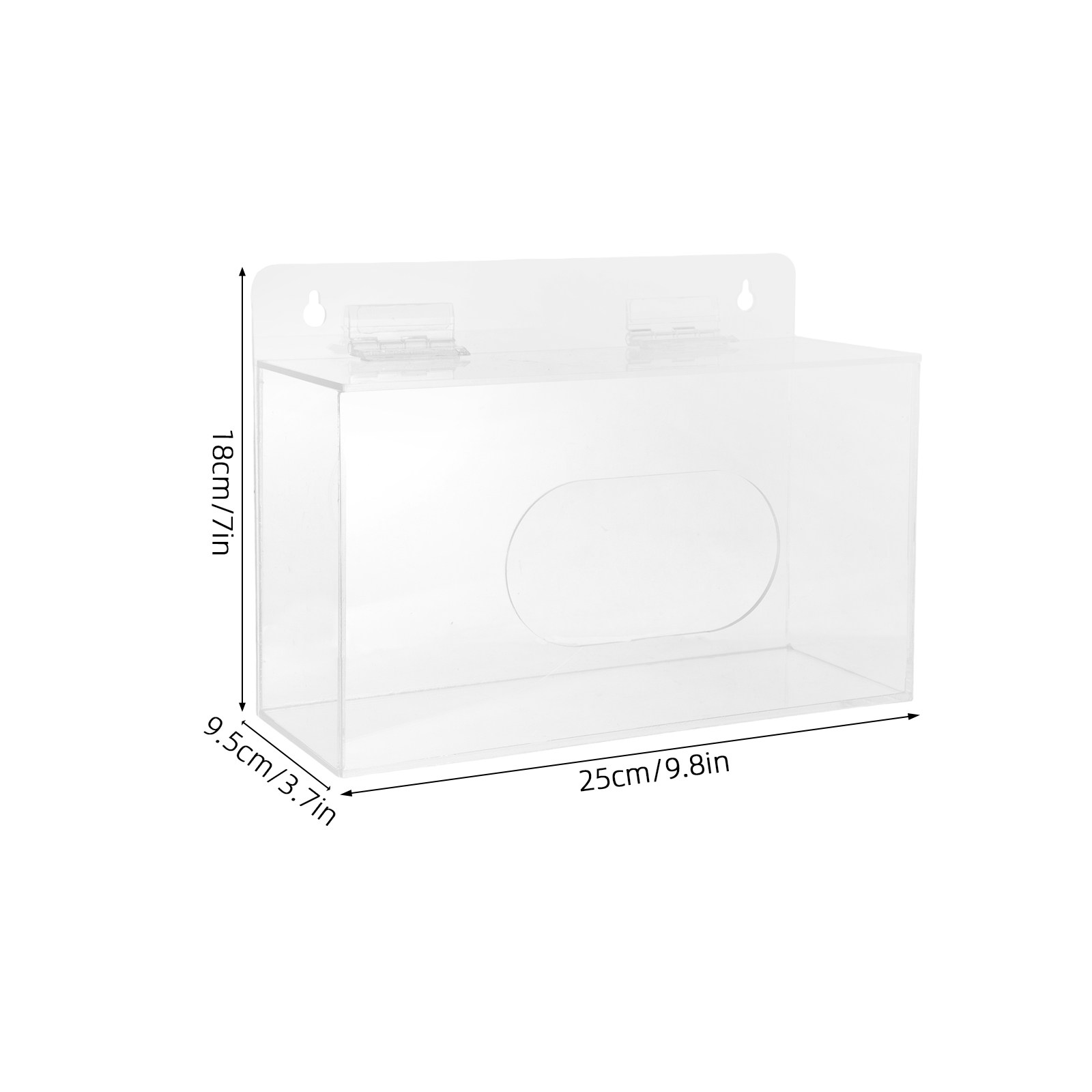 Akrilik Yüz Maskesi Tutucu Duv - Face Mask Storage Box incelemesi ve fiyatı