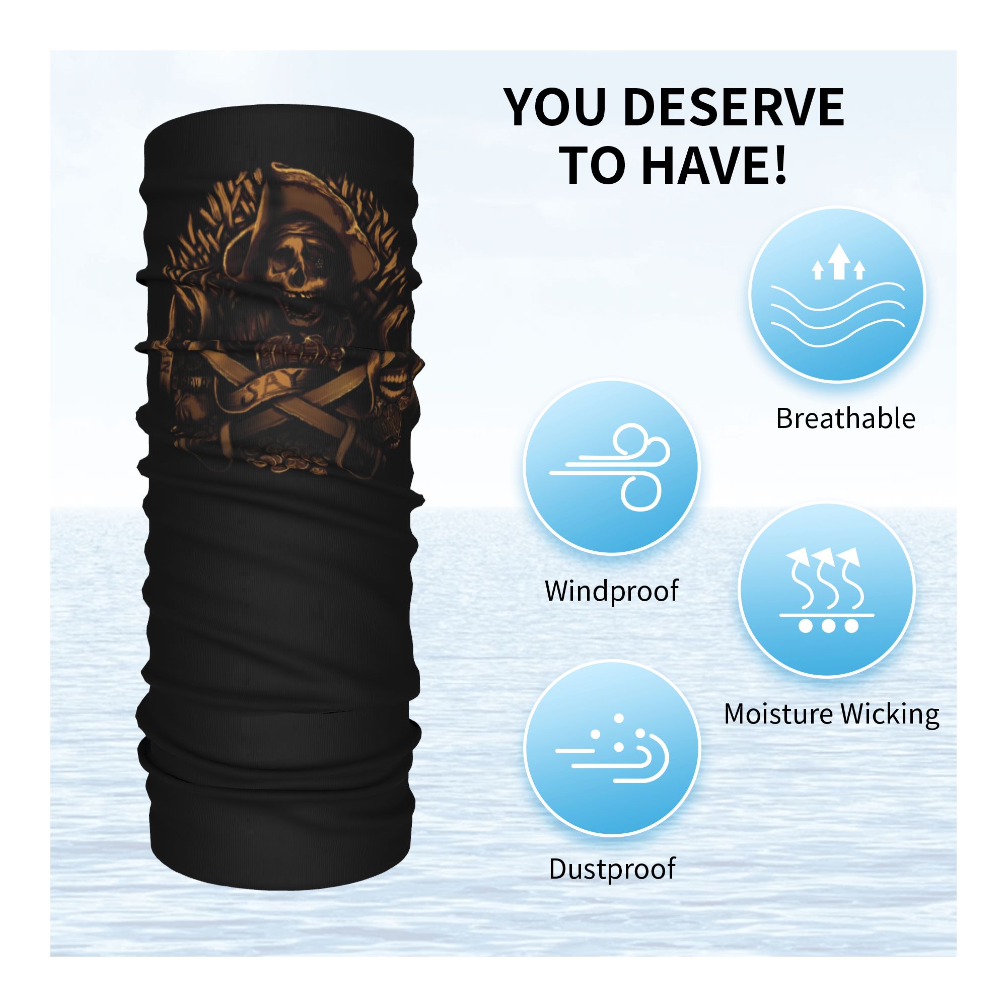 Özel Tasarım Never Say Die Kor - Neck Gaiter Face Cover incelemesi ve fiyatı